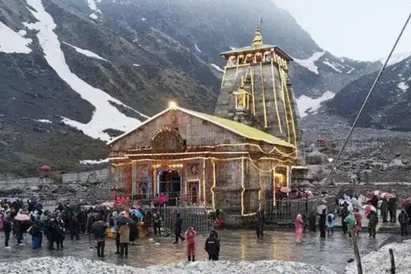 Kedarnath in Monsoon season