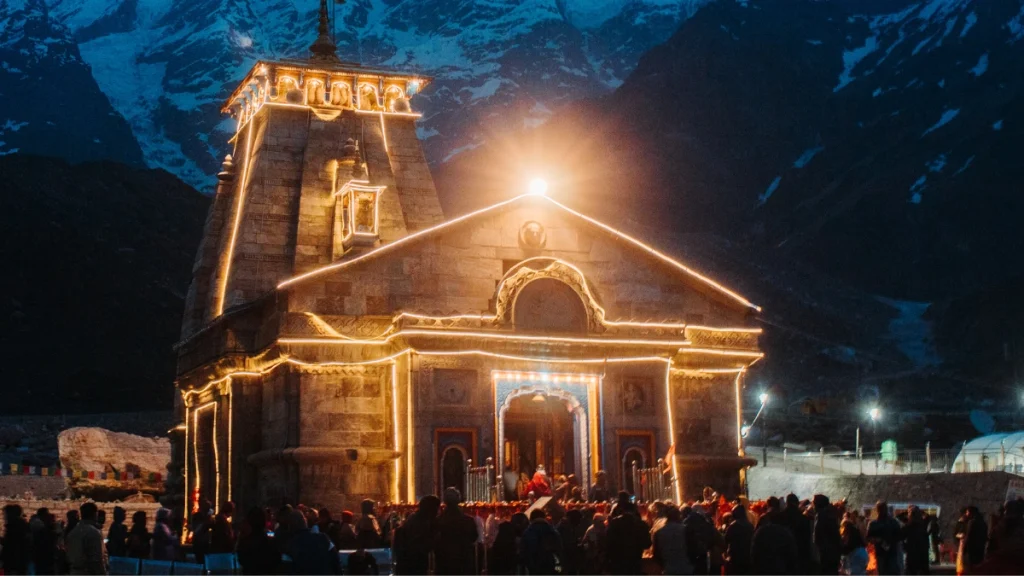 opening day photo of kedarnath