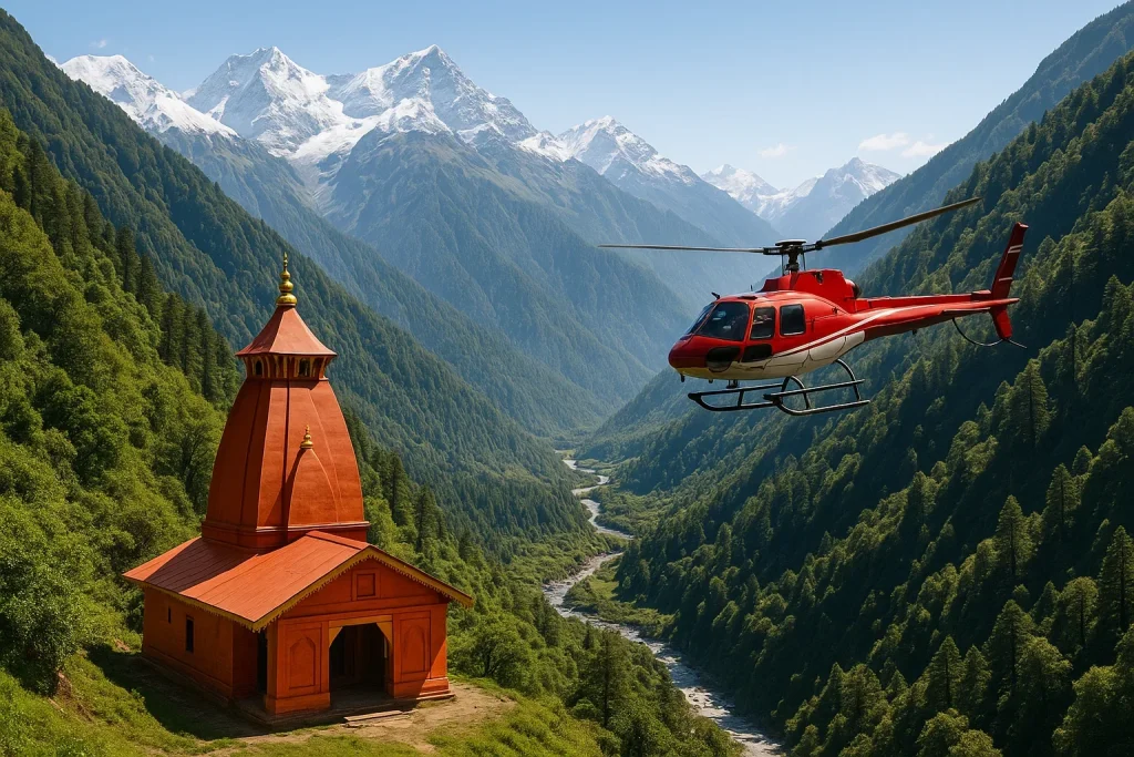 Yamunotri by Helicopter